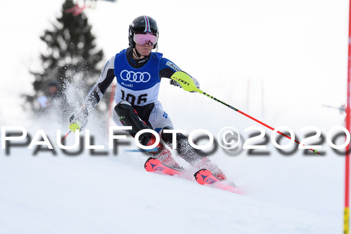 Bayerische Schülermeisterschaft Alpin Slalom 26.01.2020