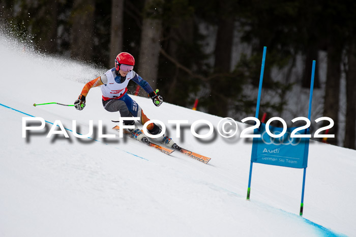 Dt. Schülercup U16 SG 1 + 2, 20.02.2022