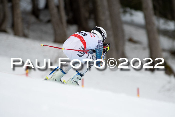 Dt. Schülercup U16 SG 1 + 2, 20.02.2022