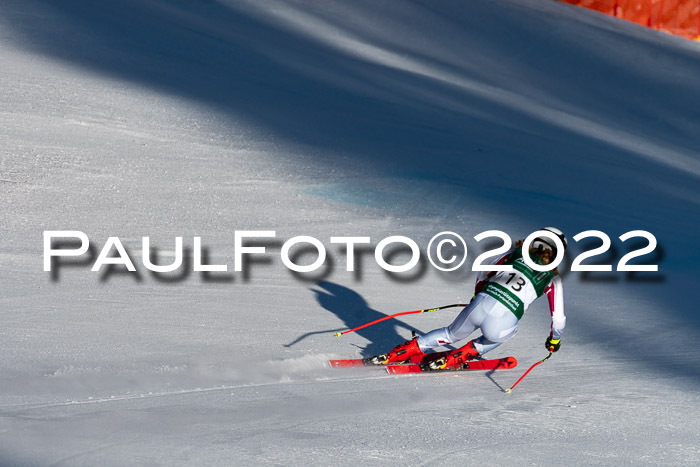 FIS, Int. Dt. Meisterschaft Training 1 +2 Abfahrt, Damen + Herren 20.03.2022