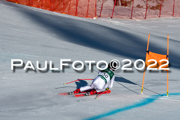 FIS, Int. Dt. Meisterschaft Training 1 +2 Abfahrt, Damen + Herren 20.03.2022