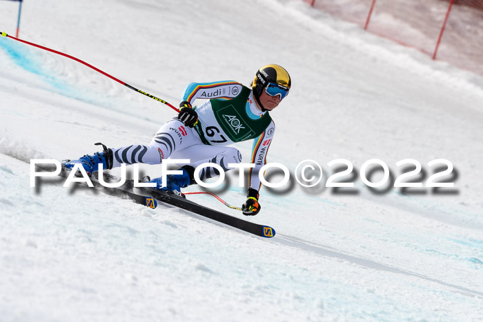 NC + FIS, Super-G, Damen + Herren, 29.03.2022