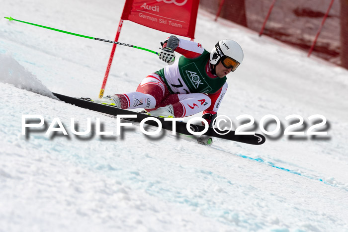 NC + FIS, Super-G, Damen + Herren, 29.03.2022