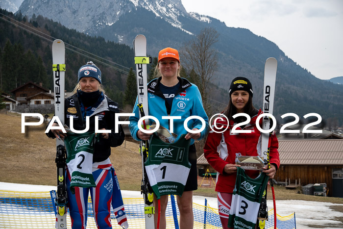 NC + FIS, Super-G, Damen + Herren, 29.03.2022