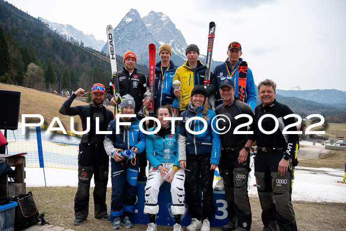 NC + FIS, Super-G, Damen + Herren, 29.03.2022