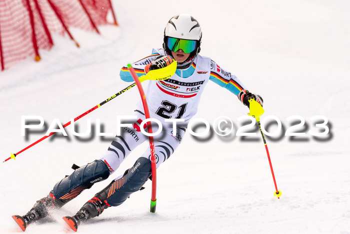 DSV ELK Schülercup Alpin U16 SL, 13.01.2023