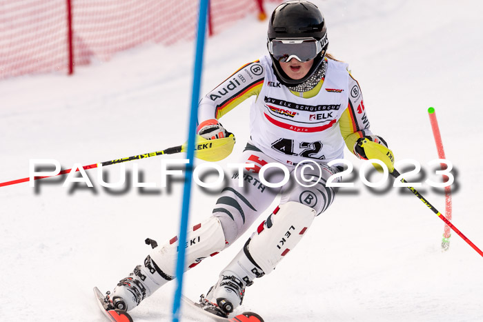 DSV ELK Schülercup Alpin U16 SL, 13.01.2023