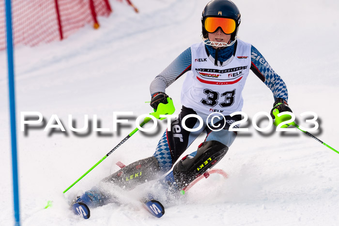 DSV ELK Schülercup Alpin U16 SL, 13.01.2023