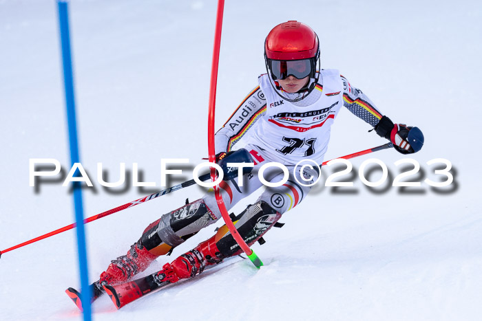 DSV ELK Schülercup Alpin U16 SL, 13.01.2023