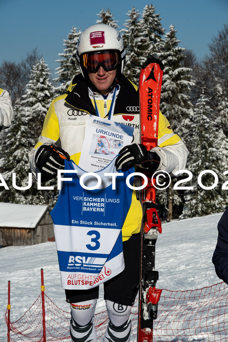 FIS Riesenslalom, Herren, Bayerische Meistersachaft 08.02.2023