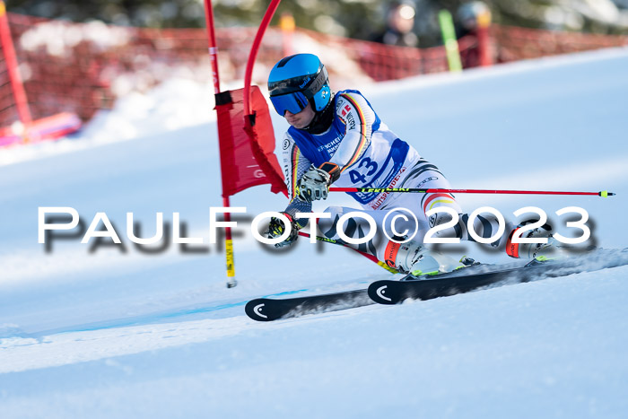 FIS Riesenslalom, Herren, Bayerische Jugendmeistersachaft 08.02.2023