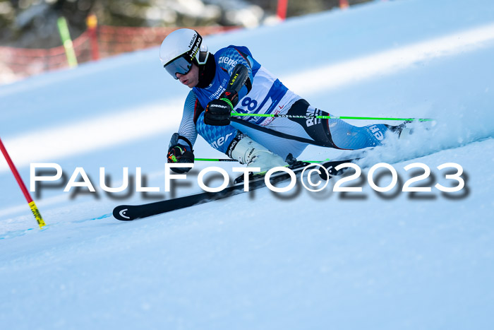 FIS Riesenslalom, Herren, Bayerische Jugendmeistersachaft 08.02.2023