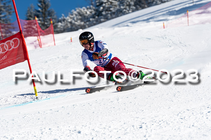 FIS Riesenslalom, Herren, Bayerische Jugendmeistersachaft 08.02.2023