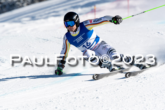 FIS Riesenslalom, Herren, Bayerische Jugendmeistersachaft 08.02.2023