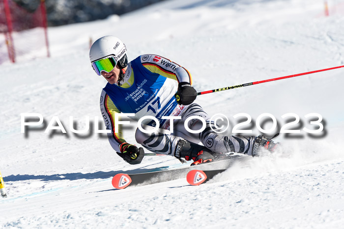 FIS Riesenslalom, Herren, Bayerische Jugendmeistersachaft 08.02.2023