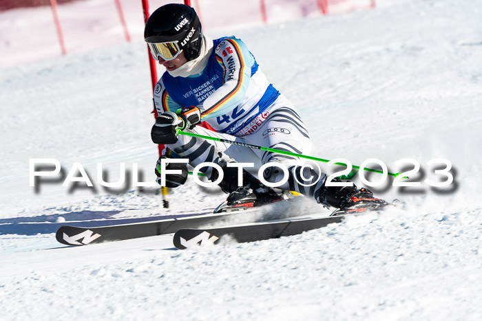 FIS Riesenslalom, Herren, Bayerische Jugendmeistersachaft 08.02.2023