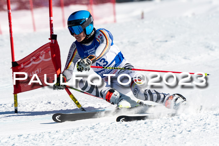 FIS Riesenslalom, Herren, Bayerische Jugendmeistersachaft 08.02.2023