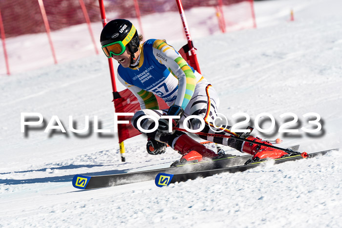 FIS Riesenslalom, Herren, Bayerische Jugendmeistersachaft 08.02.2023