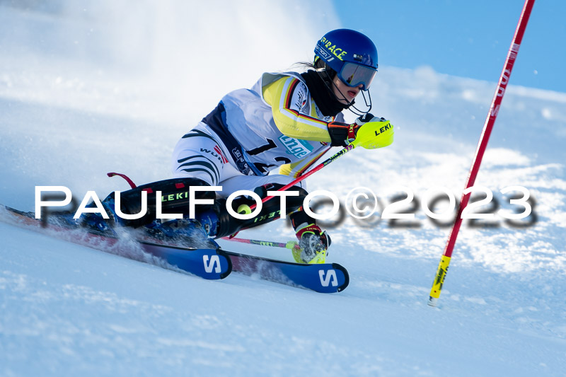 FIS Slalom Damen, Bay. Jugendmeisterschaft, 12.02.2023