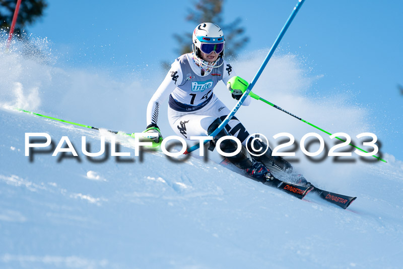 FIS Slalom Damen, Bay. Jugendmeisterschaft, 12.02.2023