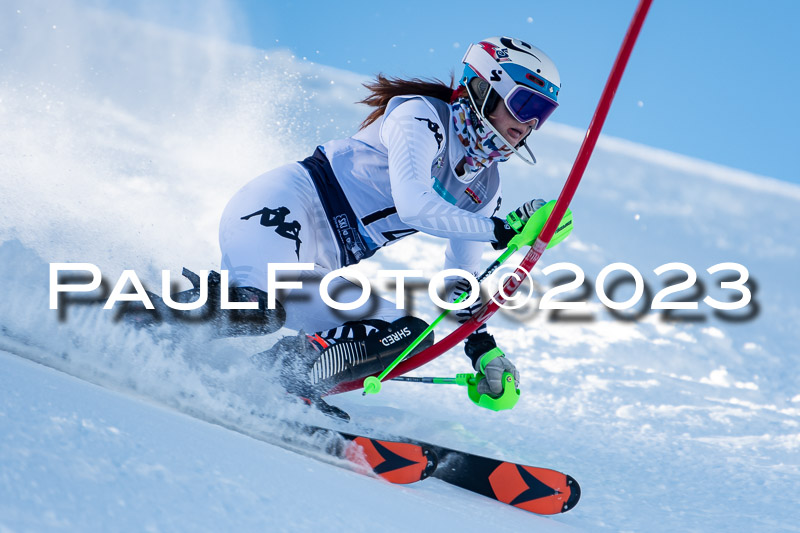 FIS Slalom Damen, Bay. Jugendmeisterschaft, 12.02.2023