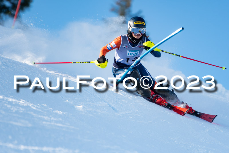 FIS Slalom Damen, Bay. Jugendmeisterschaft, 12.02.2023