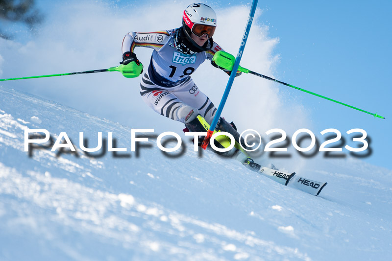 FIS Slalom Damen, Bay. Jugendmeisterschaft, 12.02.2023