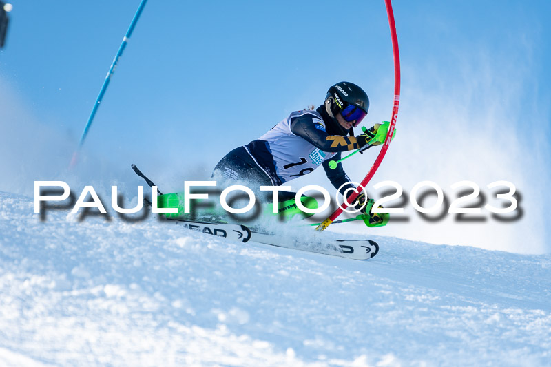 FIS Slalom Damen, Bay. Jugendmeisterschaft, 12.02.2023