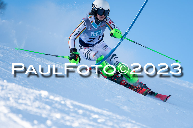 FIS Slalom Damen, Bay. Jugendmeisterschaft, 12.02.2023