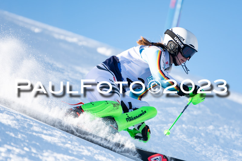 FIS Slalom Damen, Bay. Jugendmeisterschaft, 12.02.2023