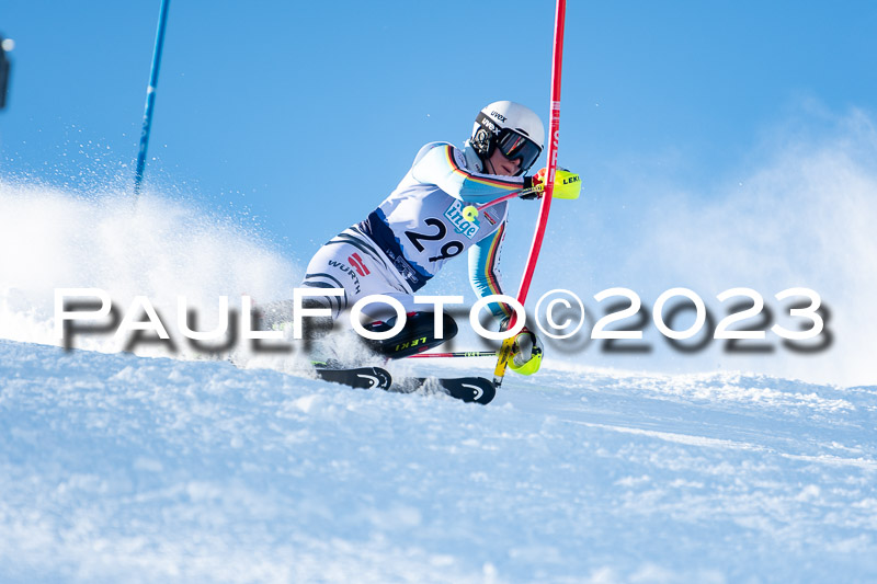 FIS Slalom Damen, Bay. Jugendmeisterschaft, 12.02.2023