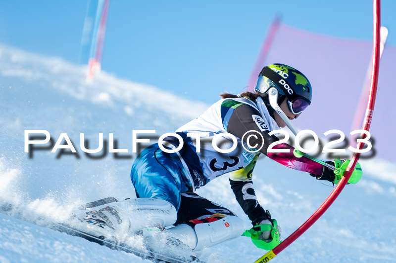 FIS Slalom Damen, Bay. Jugendmeisterschaft, 12.02.2023