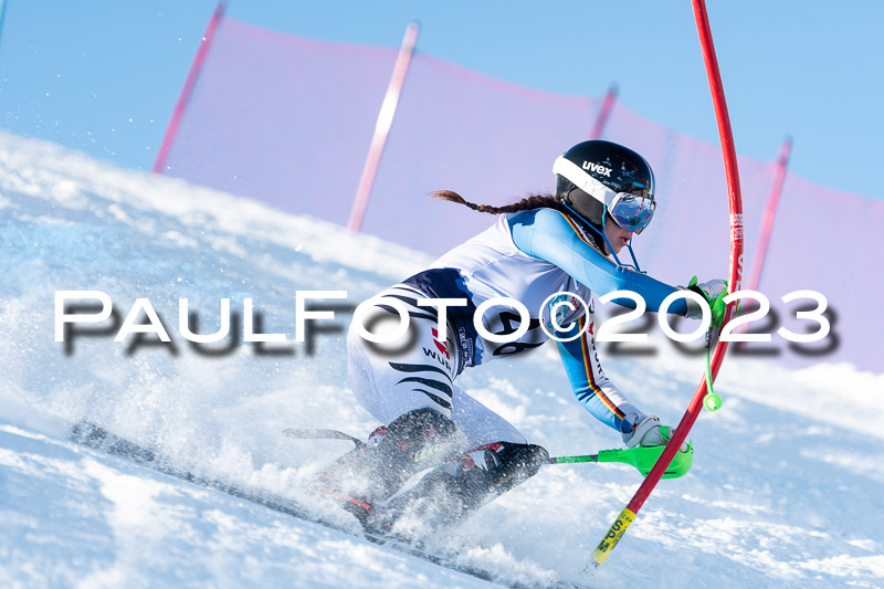 FIS Slalom Damen, Bay. Jugendmeisterschaft, 12.02.2023