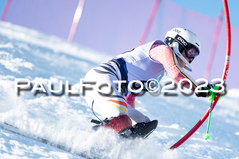 FIS Slalom Damen, Bay. Jugendmeisterschaft, 12.02.2023