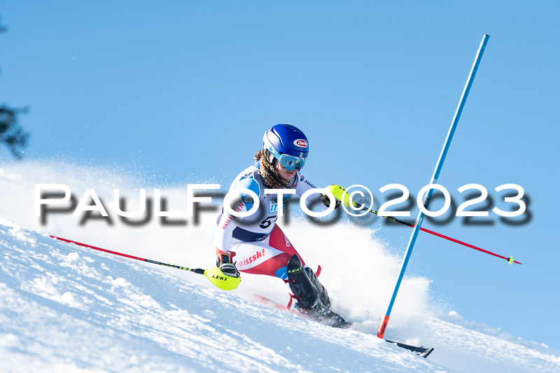 FIS Slalom Damen, Bay. Jugendmeisterschaft, 12.02.2023