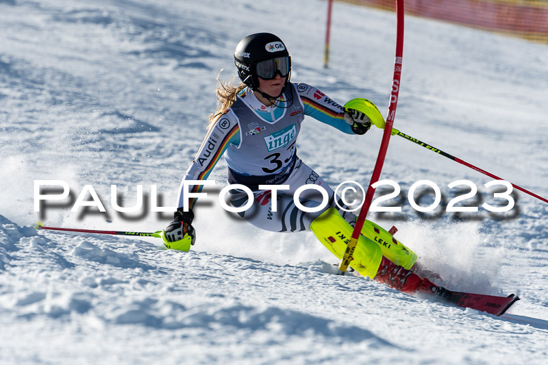 FIS Slalom Damen, Bay. Jugendmeisterschaft, 12.02.2023