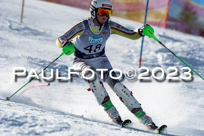 FIS Slalom Damen, Bay. Jugendmeisterschaft, 12.02.2023