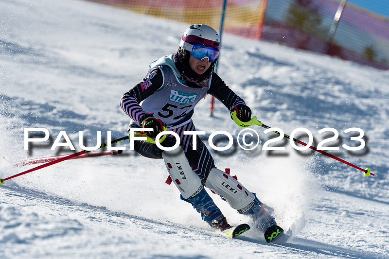 FIS Slalom Damen, Bay. Jugendmeisterschaft, 12.02.2023