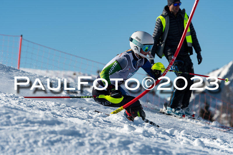 FIS Slalom Damen, Bay. Jugendmeisterschaft, 12.02.2023