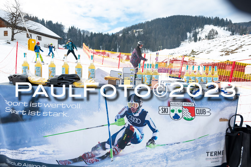 FIS Slalom Damen, Bay. Jugendmeisterschaft, 12.02.2023