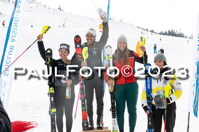 FIS Slalom Damen, Bay. Jugendmeisterschaft, 12.02.2023