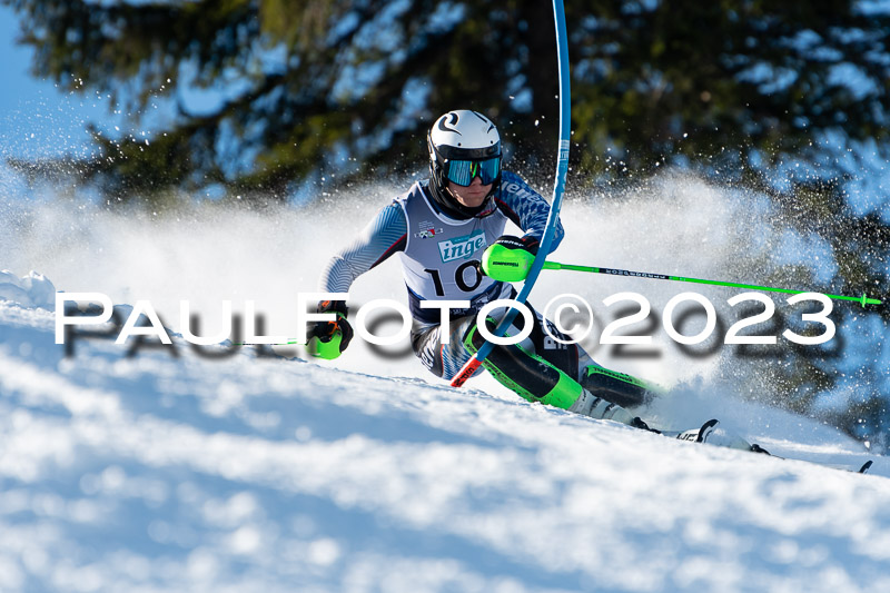 FIS Slalom Herren, Bay. Jugendmeisterschaft, 12.02.2023