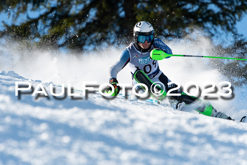 FIS Slalom Herren, Bay. Jugendmeisterschaft, 12.02.2023