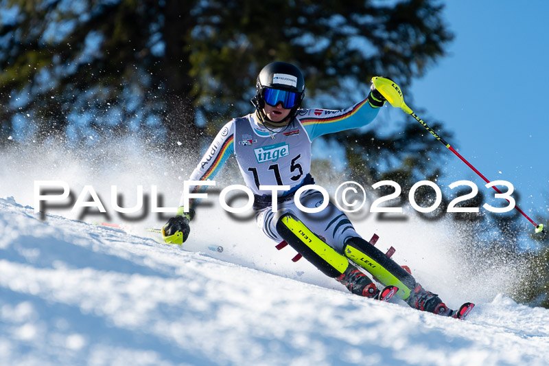 FIS Slalom Herren, Bay. Jugendmeisterschaft, 12.02.2023