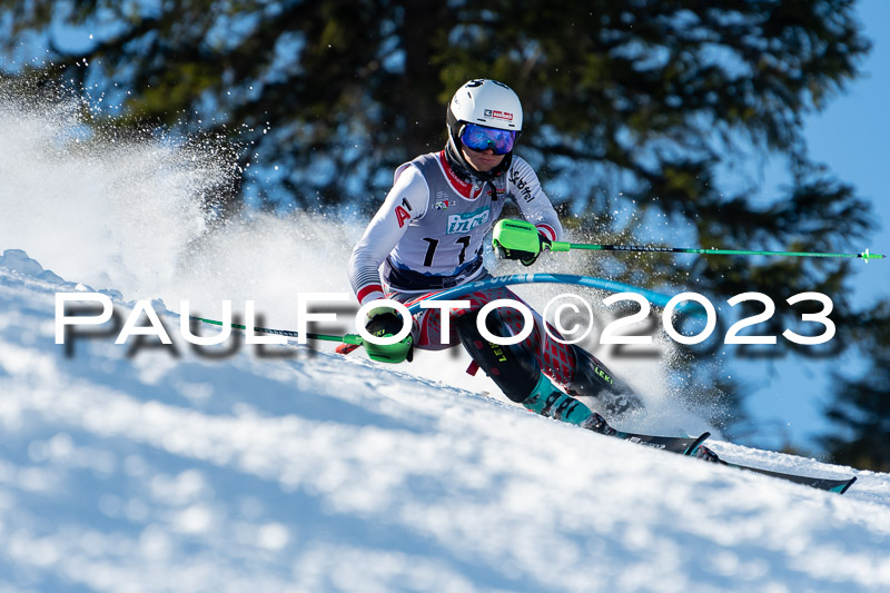 FIS Slalom Herren, Bay. Jugendmeisterschaft, 12.02.2023