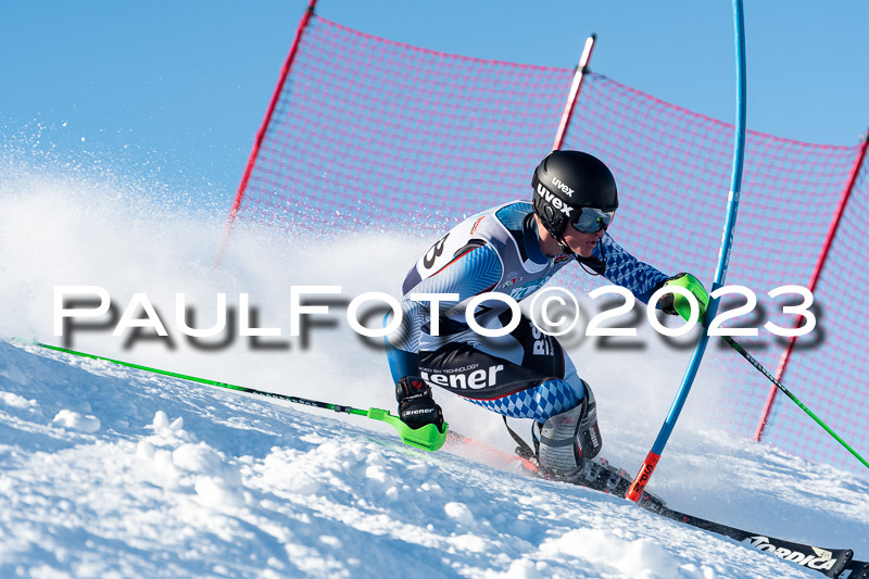 FIS Slalom Herren, Bay. Jugendmeisterschaft, 12.02.2023