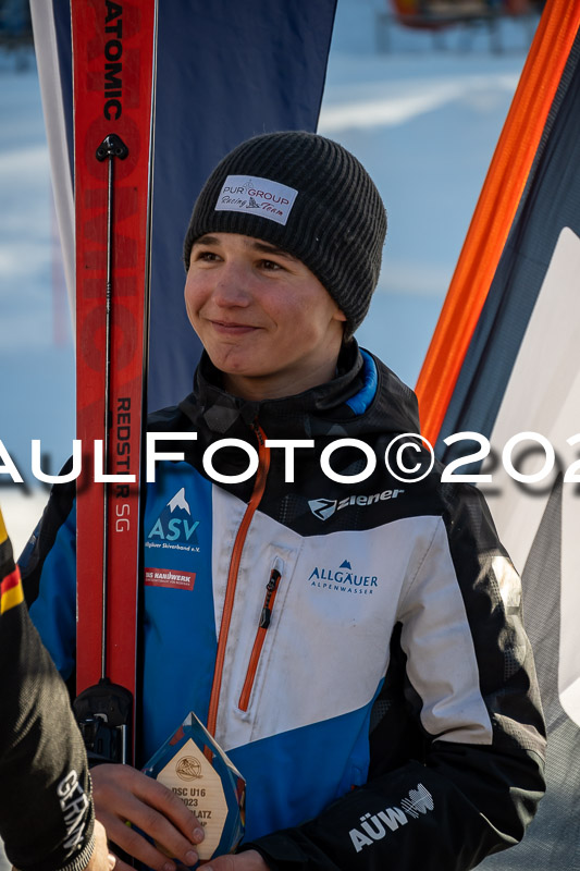 DSV ELK Schülercup Alpin U16  2x SG, 12.02.2023