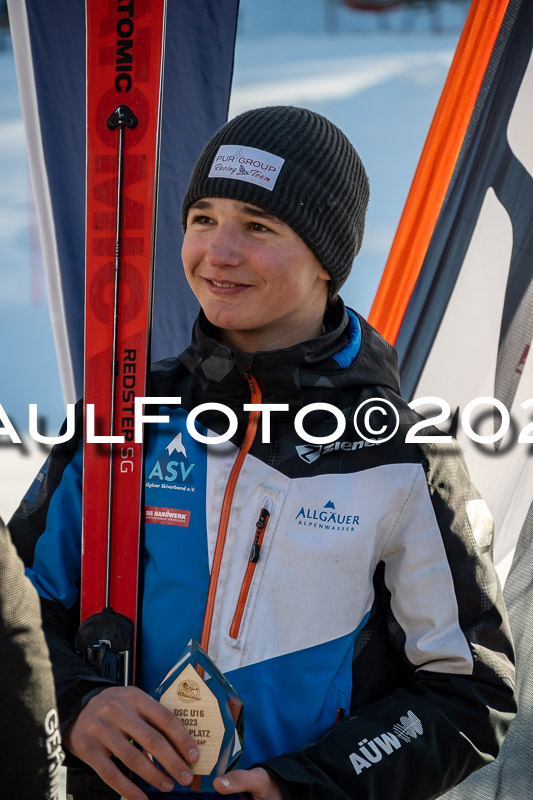 DSV ELK Schülercup Alpin U16  2x SG, 12.02.2023