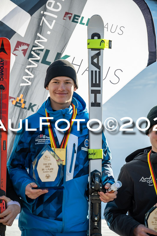 DSV ELK Schülercup Alpin U16  2x SG, 12.02.2023