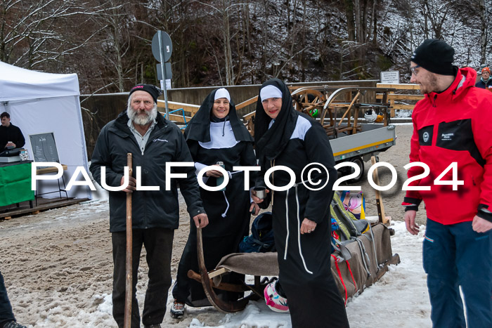 53. Hornschlittenrennen Partenkirchen, 06.01.2024